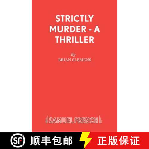 【3-4周达】Strictly Murder - A Thriller [9780573114298]