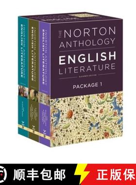 现货 诺顿英国文学套装（上半部分）第11版 Norton Anthology of English Literature: The Middle Ages throu... [9781324072805]