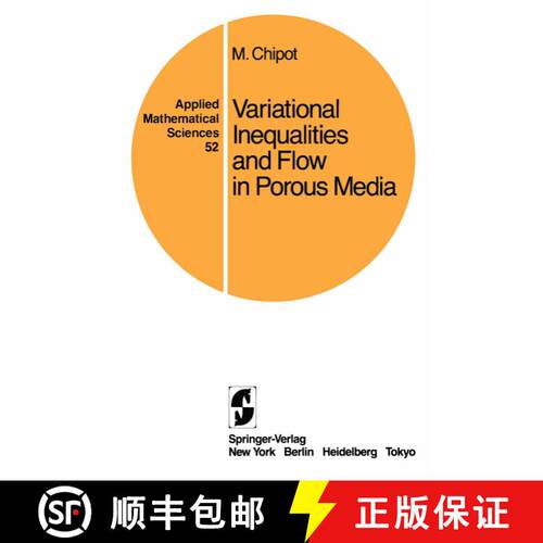 【3-4周达】Variational Inequalities and Flow in Porous Media [9780387960029]