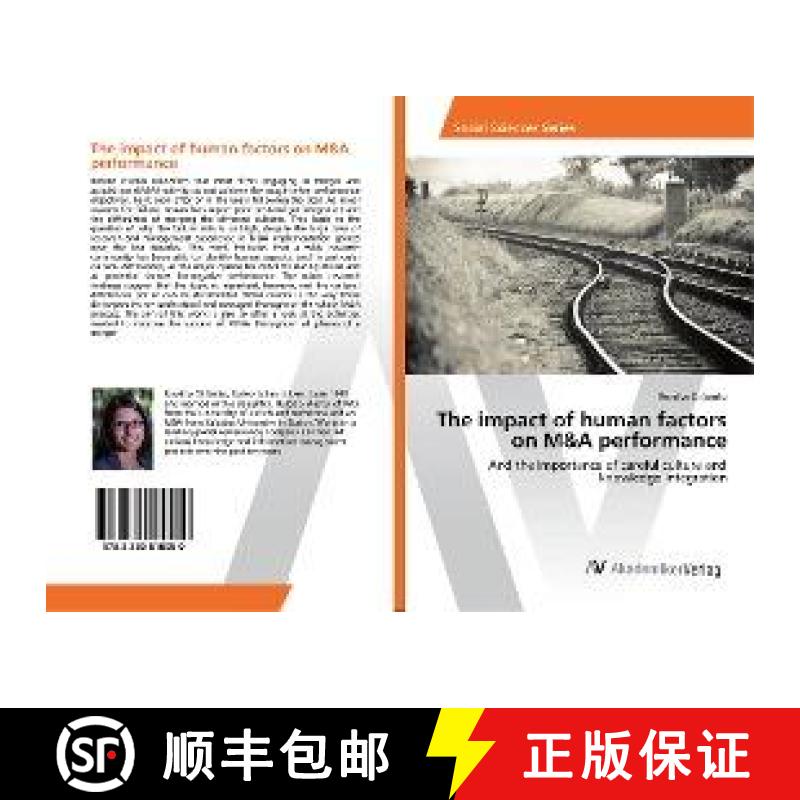 预订 The impact of human factors on M&A performance [9783330510050]