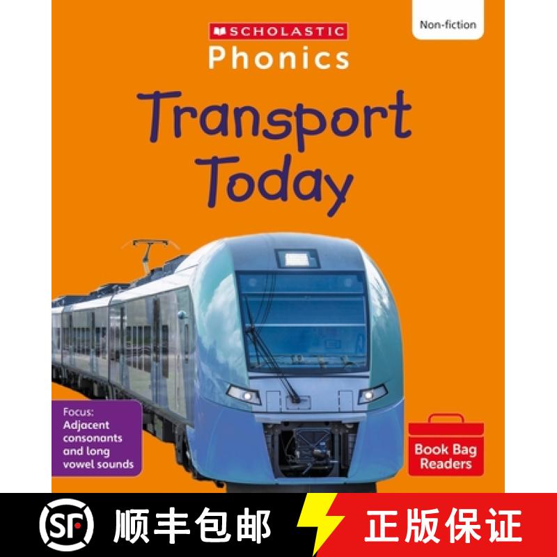 【3-4周达】Transport Today (Set 8) Matched to Little Wandle Letters and Sounds Revised [9780702320972]