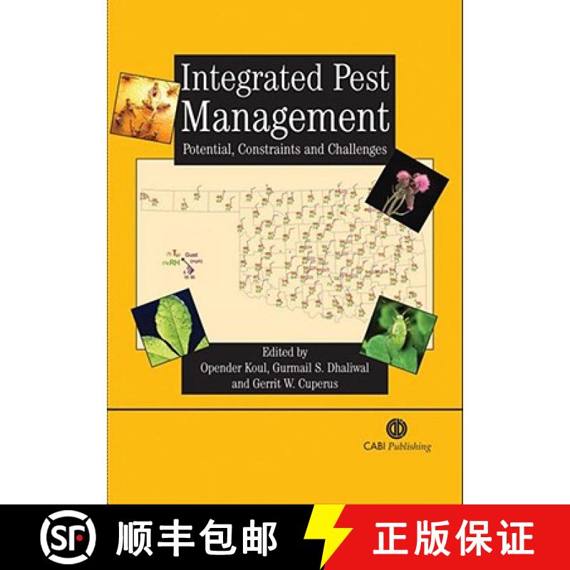 【3-4周达】Integrated Pest Management: Potential, Constraints and Challenges [9780851996868]