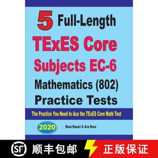 Tests Practice You Length Subjects Core 802 TExES 9781646128235 ... 4周达 Mathematics Full The