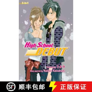 High Edition Debut 9volume Vol. 9781421566245 Vols. School 预订 Includes