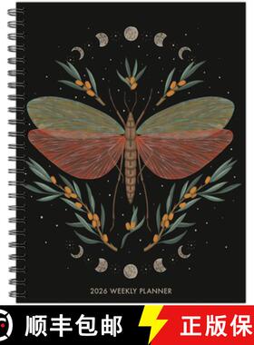 预订 Butterfly Zen 2026 6.5 X 8.5 Weekly Monthly Softcover Planner [9781549257506]