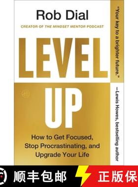 【3-4周达】Level Up: How to Get Focused, Stop Procrastinating, and Upgrade Your Life [9780063224711]