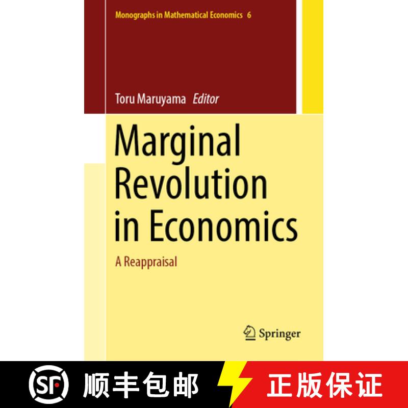 【3-4周达】Marginal Revolution in Economics : A Reappraisal [9789819943418]