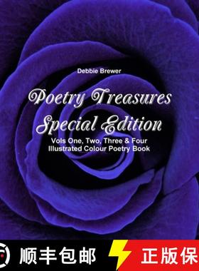 【3-4周达】Poetry Treasures - Special Edition Vols One, Two, Three & Four Illustrated Colour Poetry Book [9780244129743]