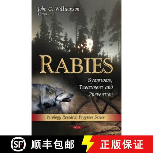 【3-4周达】精装 Rabies:  Symptoms, Treatment and Prevention [9781616682507]