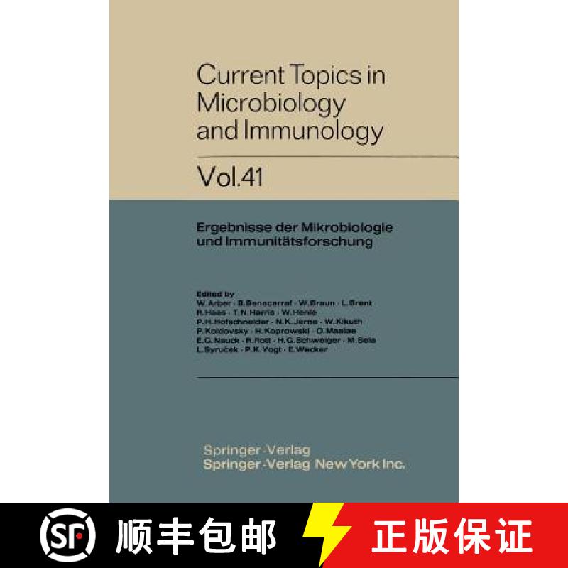 【3-4周达】Current Topics in Microbiology and Immunology : Ergebnisse der Mikrobiologie und Immunitä... [9783642460647]