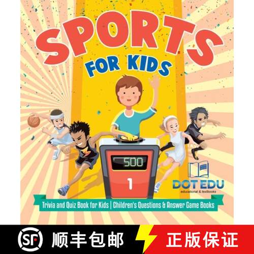 【3-4周达】精装 Sports for Kids | Trivia and Quiz Book for Kids | Children's Questions & Answer Game ... [9798869412744]