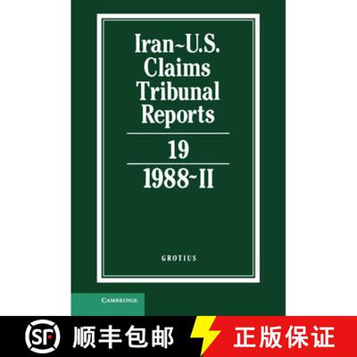 【3-4周达】精装 Iran-U.S. Claims Tribunal Reports: Volume 19 [9780521464536]