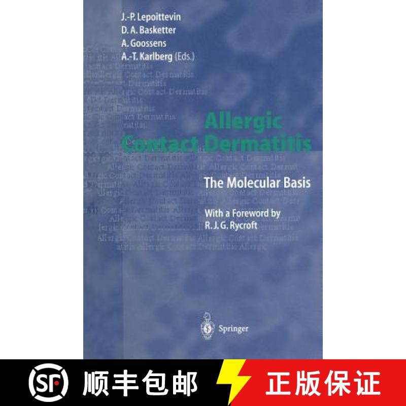 【3-4周达】Allergic Contact Dermatitis : The Molecular Basis [9783642803338]