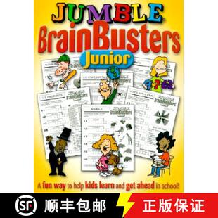 【3-4周达】Jumble (R) BrainBusters Junior: A Fun Way to Help Kids Learn and Get Ahead in School [9781892049292]