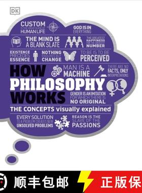 预订 How Philosophy Works : The concepts visually explained [9780241363188]