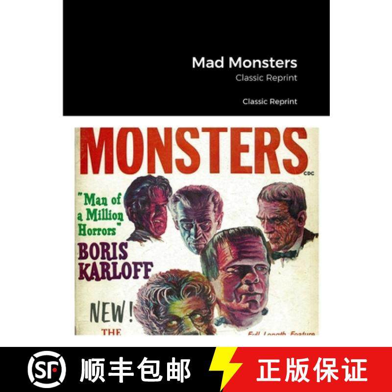 预订 Mad Monsters No.6: Classic Reprint [9781312733718]