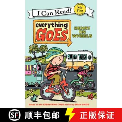 【3-4周达】Everything Goes: Henry on Wheels [9780061958229]