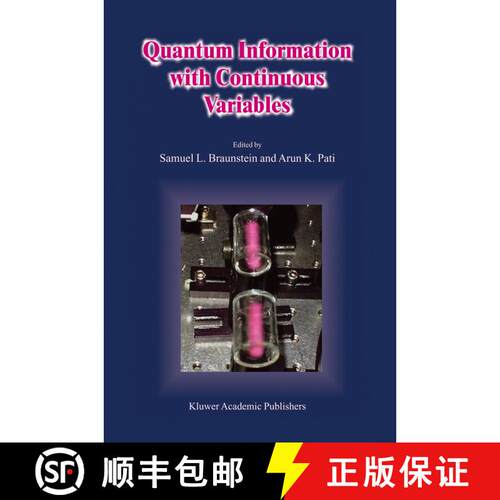 【3-4周达】精装 Quantum Information with Continuous Variables [9781402011955]
