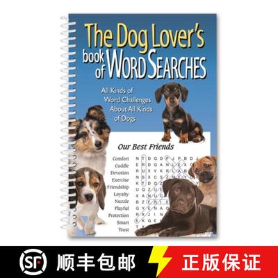 【3-4周达】The Dog Lover's Book of Word Searches [9798988008125]