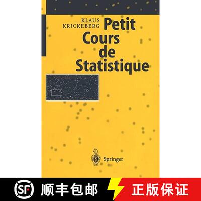 【3-4周达】Petit Cours de Statistique [9783540616092]