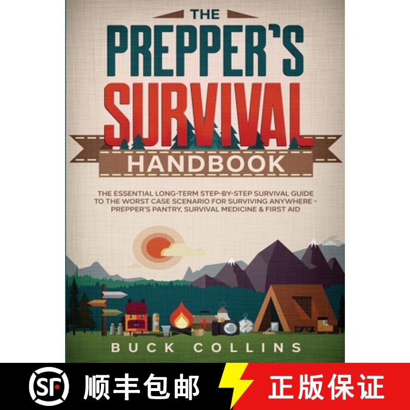 【3-4周达】Prepper's Survival Handbook: The Essential Long-Term Step-By-Step Survival Guide to the Wo... [9781989777589]