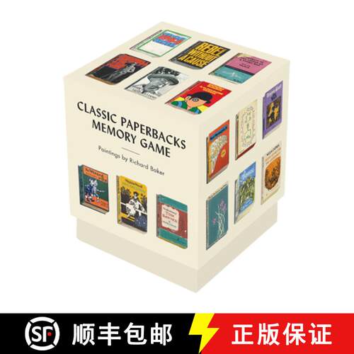 【3-4周达】Classic Paperbacks Memory Game [9781616899622]