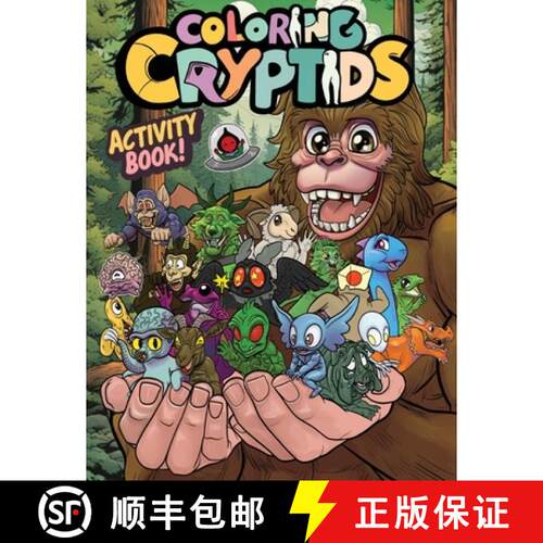 【3-4周达】Coloring Cryptids [9798988070191]