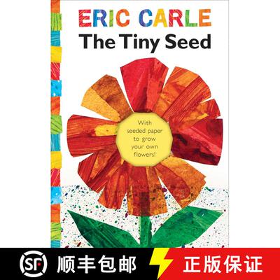 【3-4周达】The Tiny Seed: With seeded paper to grow your own flowers! [9781416979173]