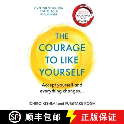 【3-4周达】The Courage To Like Yourself : Accept Yourself and Everything Changes [9781911630227]