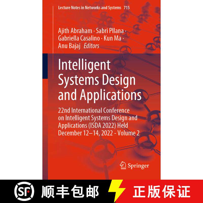 【3-4周达】Intelligent Systems Design and Applications: 22nd International Conference on Intelligent ... [9783031355066]