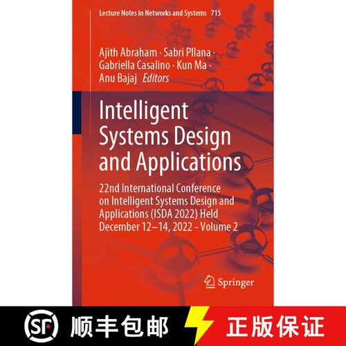 【3-4周达】Intelligent Systems Design and Applications: 22nd International Conference on Intelligent ... [9783031355066]