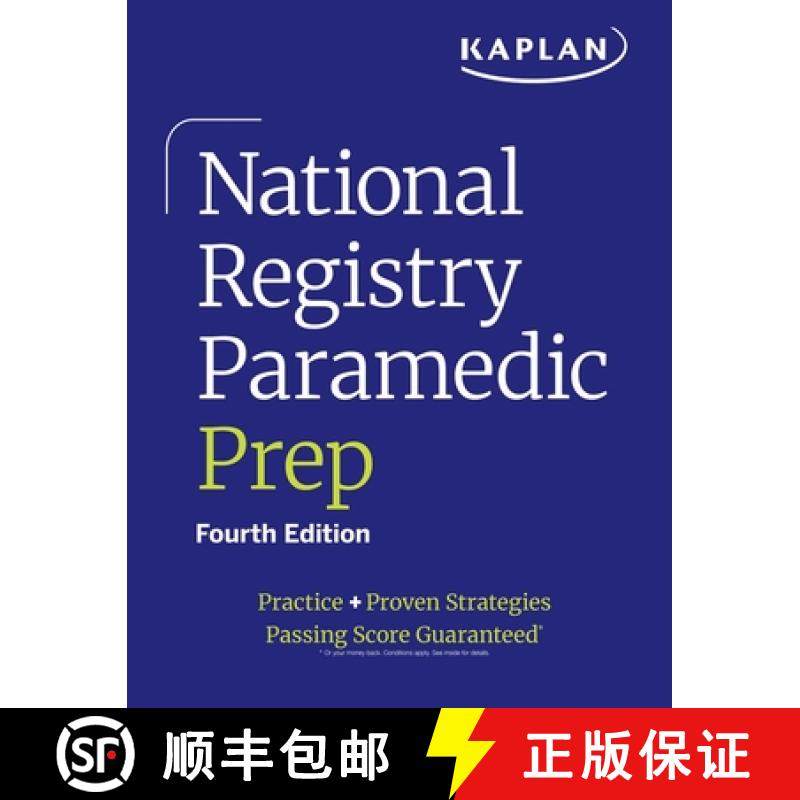 【3-4周达】National Registry Paramedic Prep: Practice + Proven Strategies [9781506284682]