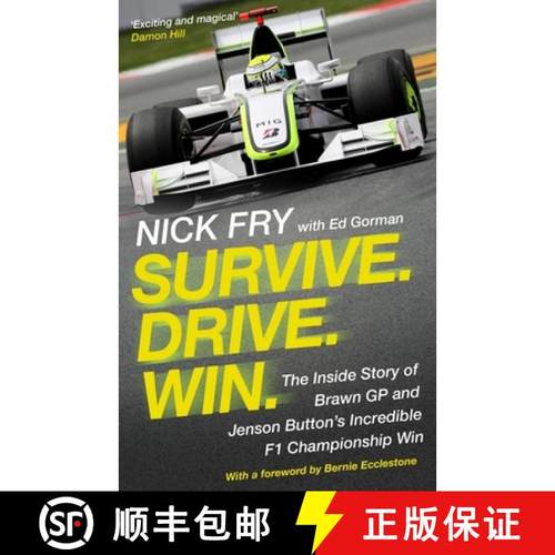 【3-4周达】Survive. Drive. Win.: The Inside Story of Brawn GP and Jenson Button's Incredible F1 Champ... [9781786498922]