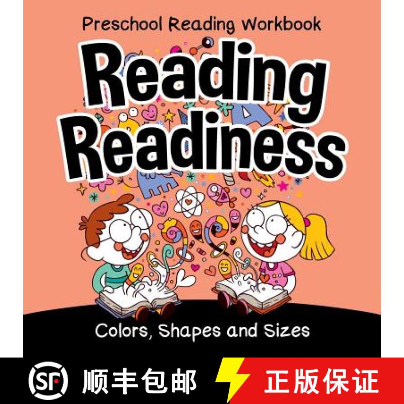 【3-4周达】Preschool Reading Workbook: Reading Readiness (Colors, Shapes and Sizes) [9781682609446]