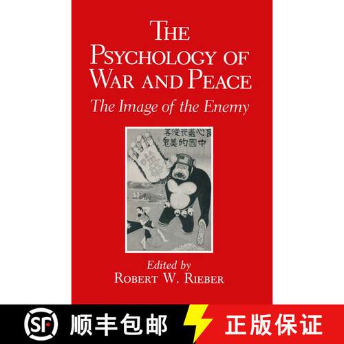 【3-4周达】精装 The Psychology of War and Peace: The Image of the Enemy [9780306435430]