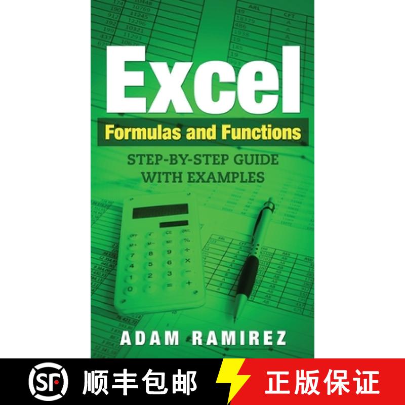 【3-4周达】Excel Formulas and Functions: Step-By-Step Guide with Examples [9783950485400]