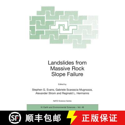 【3-4周达】Landslides from Massive Rock Slope Failure [9781402040351]