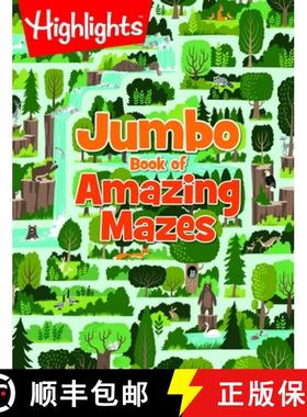 Jumbo Book of Amazing Mazes: Jumbo Book of Amazing Mazes (Highlights Jumbo Books & Pads) Jumbo Activi... [9781629798844]