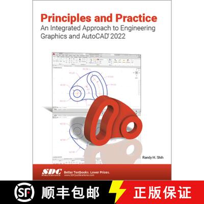 【3-4周达】Principles and Practice an Integrated Approach to Engineering Graphics and AutoCAD 2022 [9781630574291]