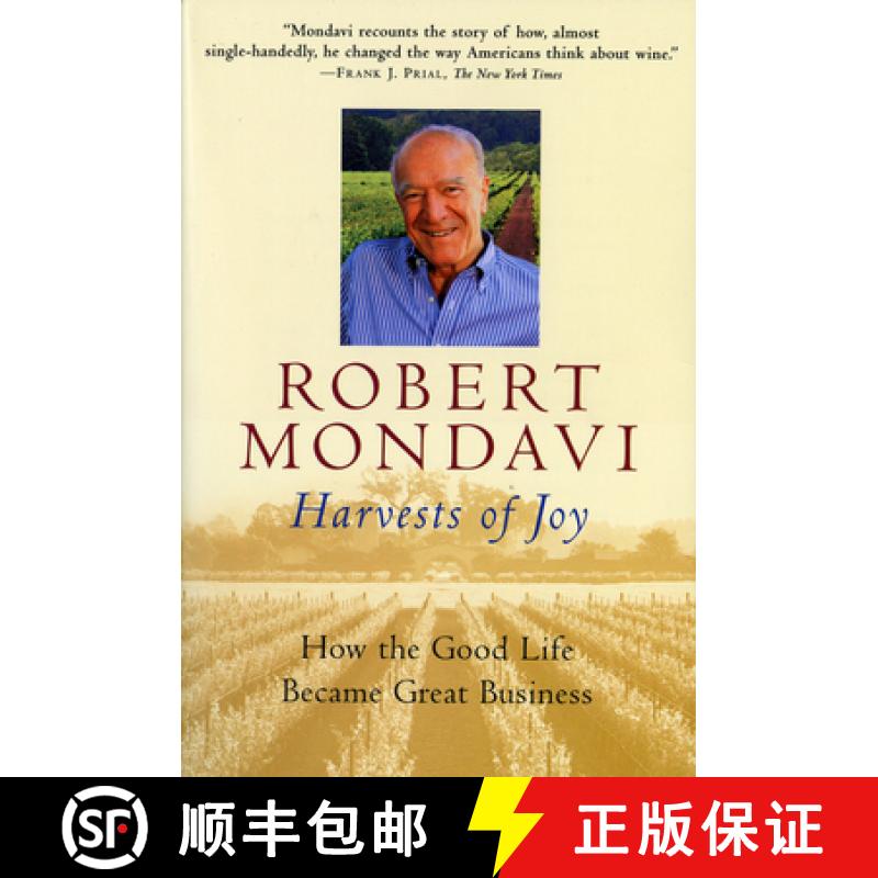 【3-4周达】Harvests of Joy: How the Good Life Became Great Business [9780156010566]
