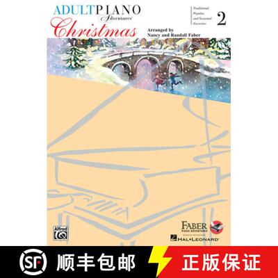 【3-4周达】Adult Piano Adventures Christmas - Book 2 Book/Online Audio [9781616773717]