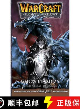 【3-4周达】Warcraft: The Sunwell Trilogy - Ghostlands, Volume Three [9781945683183]