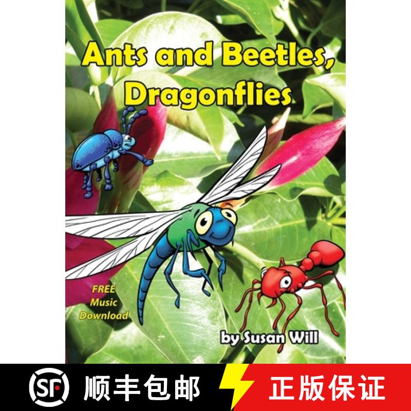 【3-4周达】Ants and Beetles, Dragonflies [9781937129248] - 实物图