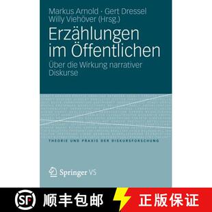 narrativer 9783531173993 Erzahlungen UEber die OEffentlichen 4周达 Diskurse Wirkung