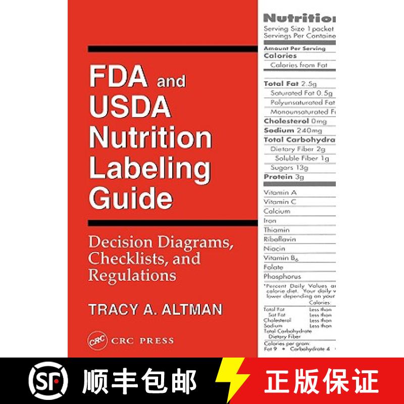 【3-4周达】FDA and USDA Nutrition Labeling Guide: Decision Diagrams, Check [9781566767064]