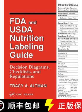 【3-4周达】FDA and USDA Nutrition Labeling Guide: Decision Diagrams, Check [9781566767064]