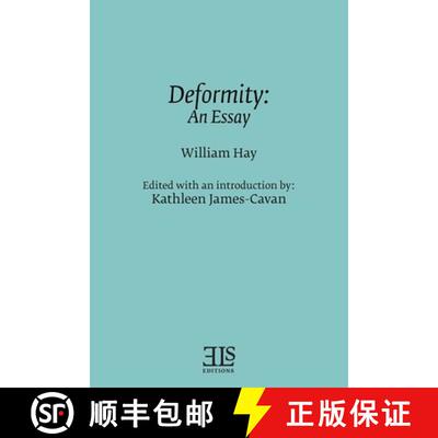 【3-4周达】Deformity: An Essay [9780920604915]