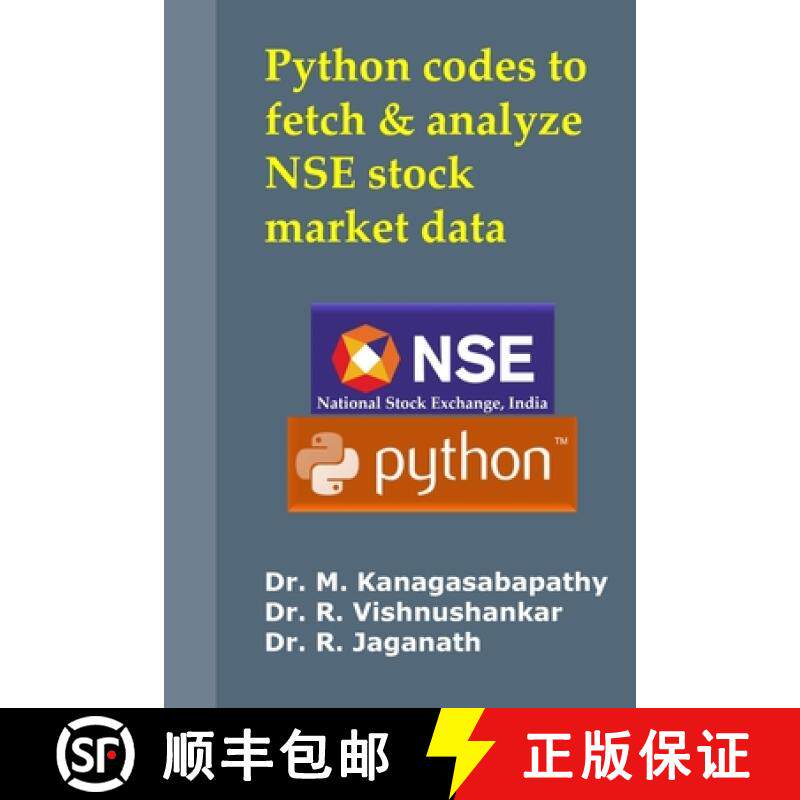 【3-4周达】Python codes to fetch & analyze  NSE stock market data [9789334151947]