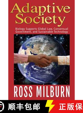【3-4周达】Adaptive Society: : Biology supports Global Law, Consensual Government, and Sustainable Te... [9789881311054]