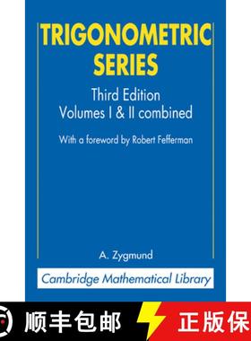 【3-4周达】Trigonometric Series: Volumes I & II Combines [9780521890533]